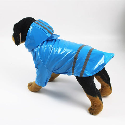 Dog Clothes Hooded Raincoats