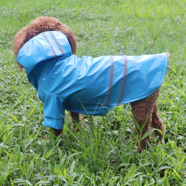 Dog Raincoat Strip Dogs Rain Coat