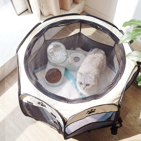 Portable Cat Dog Crate