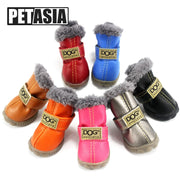 Winter Pet Dog Shoes Warm Snow