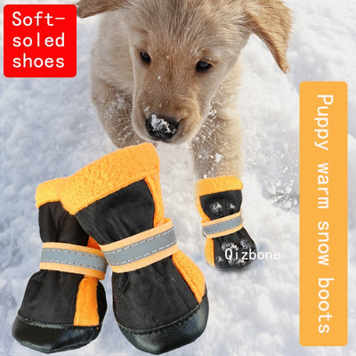 Pet Shoes For Small Dogs Reflective