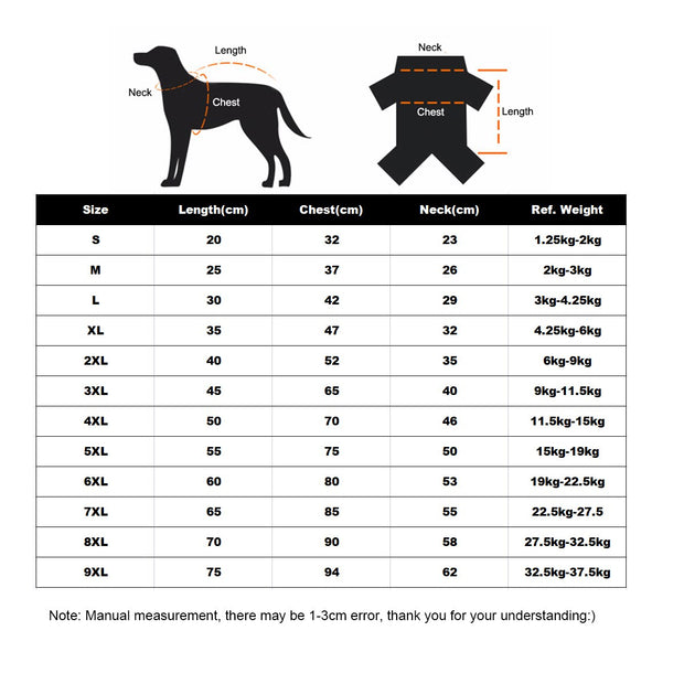 Rain Coat Waterproof Reflective Dog Jacket