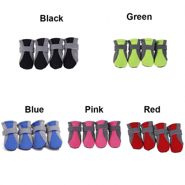 Pet Shoes Night Safe Reflective Boots