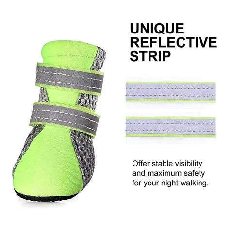 Pet Shoes Night Safe Reflective Boots