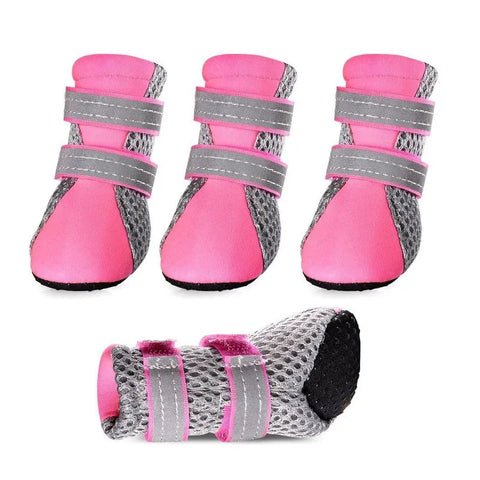 Pet Shoes Night Safe Reflective Boots