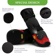 Dog Snow Boots for Hiking Soft