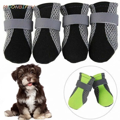 Pet Shoes Night Safe Reflective Boots